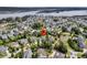 Aerial view showing home's location within a waterfront community at 3224 Hatchway Dr, Mount Pleasant, SC 29466