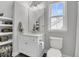 Bathroom features a single vanity, toilet and large mirror at 3224 Hatchway Dr, Mount Pleasant, SC 29466