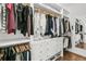 Organized walk-in closet with ample hanging space and built-in drawers at 3224 Hatchway Dr, Mount Pleasant, SC 29466