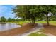 Walking path around a scenic community pond at 339 Iveson Rd, Summerville, SC 29486