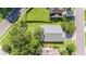 Aerial view of a home featuring a large backyard, mature trees, and a private setting at 404 Norwood Ct, Moncks Corner, SC 29461
