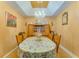 Formal dining room with chandelier and beautiful decor at 404 Norwood Ct, Moncks Corner, SC 29461