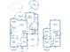 Detailed first and second floor plans showcasing the layout, dimensions, and room configurations of the property at 404 Topcrest Ln, Moncks Corner, SC 29461