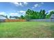 Large, well-maintained backyard with a wooden fence surrounding the property at 412 Beverly Dr, Summerville, SC 29485