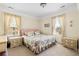 Cozy bedroom with windows letting in plenty of natural light and a comfortable bed at 4626 O'Hear Ave, North Charleston, SC 29405
