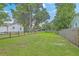 Expansive backyard with well-maintained lawn and perimeter fence at 4928 Durant Ave, North Charleston, SC 29405