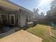 Well-maintained backyard with patio, green lawn, and a privacy fence providing a secluded outdoor space at 5008 W W Liberty Meadows Dr, Summerville, SC 29485