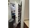 Sliding Pantry door with storage for spices and more at 5008 W W Liberty Meadows Dr, Summerville, SC 29485
