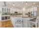 Modern kitchen with stainless steel appliances, granite countertops, and a wine refrigerator at 5084 Timber Race Crse, Hollywood, SC 29449