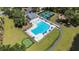 Stunning community pool and amenities area, featuring tennis courts and well-manicured landscaping at 7045 Stonecrop Ln, Johns Island, SC 29455