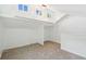 Bonus room featuring dormer windows, carpet, and high ceilings at 747 Brant Rd, Charleston, SC 29414