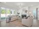 Bright living room with a fireplace, neutral furniture, and sliding glass doors to the outdoor space at 1009 Field Sparrow Dr # Cc3-2-6, Ravenel, SC 29470