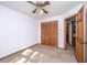 Carpeted bedroom featuring a closet with natural lighting at 107 Joes Ln, Summerville, SC 29486