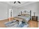 Bedroom featuring hardwood floors, and a decorative rug at 112 Riviera Dr, Summerville, SC 29483