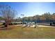 Enjoy the tennis courts with outdoor seating and umbrellas for players between matches at 112 Riviera Dr, Summerville, SC 29483