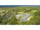 Aerial view of tennis courts, swimming pool and clubhouse at 112 Riviera Dr, Summerville, SC 29483