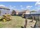 Backyard featuring a privacy fence, mature landscaping, and grass at 117 Red Leaf Blvd, Moncks Corner, SC 29461