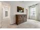 Bedroom features light walls, a dresser and a hallway offering additional space and flow at 120 E Respite Ln, Summerville, SC 29483