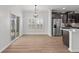 Modern kitchen showcasing stainless steel appliances and access to the outdoor living space at 1302 Paint Horse Ct, Mount Pleasant, SC 29429