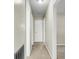 Hallway with carpet flooring and access to various rooms in the home at 131 Wedgewood Cir, Goose Creek, SC 29445