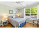 Cozy bedroom with a comfortable bed, bright window, and soft, natural light at 1600 Long Grove Dr # 1115, Mount Pleasant, SC 29464