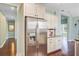 Modern kitchen with stainless steel refrigerator and ample counter space at 173 Silver Cypress Cir, Summerville, SC 29485