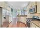 Open kitchen with stainless steel appliances, granite counters, and seamless flow at 173 Silver Cypress Cir, Summerville, SC 29485