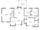 Detailed floor plan showcasing the layout of the home, including the screened porch, bedrooms, kitchen, and living areas at 204 Foxborough Rd, Goose Creek, SC 29445