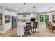 Kitchen featuring white cabinets, stainless steel appliances, and a spacious center island at 2226 Arthur Rose Ln, Johns Island, SC 29455