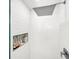 Shower features rain head and built in shelf at 2226 Arthur Rose Ln, Johns Island, SC 29455