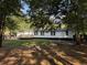 Newly built wooden back deck overlooking backyard at 260 Lake Dr, Summerville, SC 29483