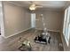 Bright living room with new laminate floors and freshly painted walls at 260 Lake Dr, Summerville, SC 29483