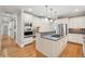 Spacious kitchen featuring an island, stainless steel appliances, and ample cabinet storage space at 2645 Gnarled Pine, Seabrook Island, SC 29455