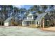 Exterior view of home with a detached garage at 2725 Starfish Dr, Johns Island, SC 29455