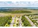 Picturesque aerial view showcasing a neighborhood near marshland with lush greenery surrounding at 3038 Penny Ln, Johns Island, SC 29455