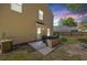 Spacious backyard with lawn and patio furniture at 307 Wilderland Ct, Moncks Corner, SC 29461
