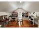 Bonus room with wood floors, white walls, and a dormer window providing natural light at 316 Bridgetown Pass, Mount Pleasant, SC 29464