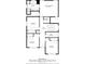 Detailed floor plan showcasing bedrooms, bathrooms, laundry, and a primary bedroom layout at 3705 Sandy Gate Ln, Mount Pleasant, SC 29466