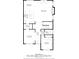 Open-concept floor plan with kitchen, living room, dining area, and bedrooms at 3705 Sandy Gate Ln, Mount Pleasant, SC 29466