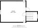 Upstairs floor plan showing a room, a staircase, and the layout of the upper level at 3705 Sandy Gate Ln, Mount Pleasant, SC 29466