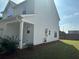 This is a view of the side yard with nice green grass at 4126 O'Hear Ave, North Charleston, SC 29406