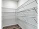 Walk-in pantry featuring shelving and wood-look floors at 420 Oak View Way, Summerville, SC 29483