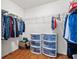 Walk-in closet with wire shelving, providing ample storage and organization options at 578 Delafield Dr, Summerville, SC 29483