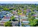 Breathtaking aerial view of a residential area surrounded by trees, showcasing the charming homes and community at 6 Dewey St, Charleston, SC 29403