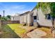 Backyard view with a shed, a small patio, and partial privacy fence at 6 Dewey St, Charleston, SC 29403
