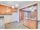 The kitchen has a bar area and is partially open to another living space at 6 Dewey St, Charleston, SC 29403