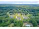 Birds-eye view of homes and land showcasing the mature trees and privacy of the neighborhood at 708 Tierra Loop, Summerville, SC 29483