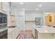 Spacious kitchen with stainless steel appliances and a large island for dining or meal preparation at 708 Tierra Loop, Summerville, SC 29483