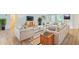 Bright living room with comfortable seating, stylish decor, and ample natural light creating a welcoming and modern space at 708 Tierra Loop, Summerville, SC 29483