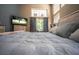 Cozy main bedroom with ensuite and view to backyard at 808 Long Drive Rd, Summerville, SC 29485